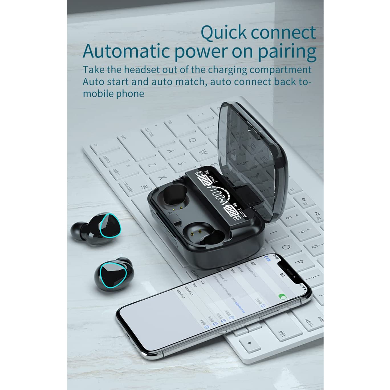 6644 Newest Wireless In Ear Earbuds Bluetooth 5.0 Headphones Mini Stereo Earbuds Sport Headset Bass Sound Built-in Micphone DeoDap 6644 Newest Wireless In Ear Earbuds Bluetooth 5.0 Headphones Mini Stereo Earbuds Sport Headset Bass Sound Built-in Micphone DeoDap